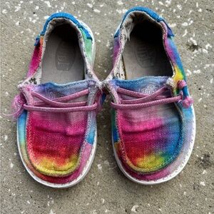 Rainbow Kids Hey Dude Shoes